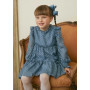 VESTITO CHIFFON PLUMETIS JACQ