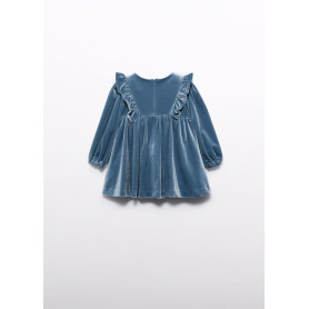 VESTITO VELLUTO GLITTER
