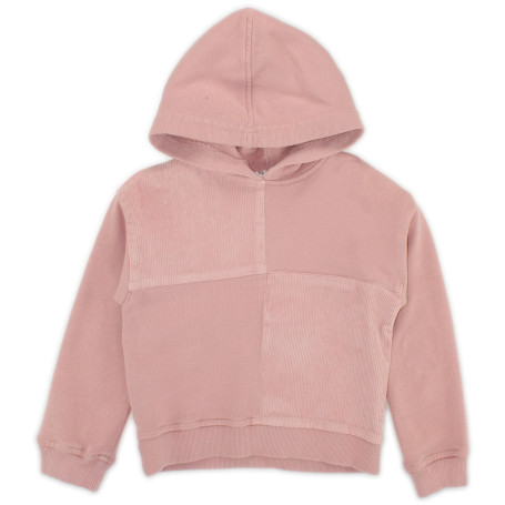MAGLIA CON CAPPUCCIO BAMBINA