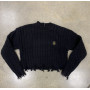 MAGLIONE TRECCIA CROPPED REFRIGIWEAR