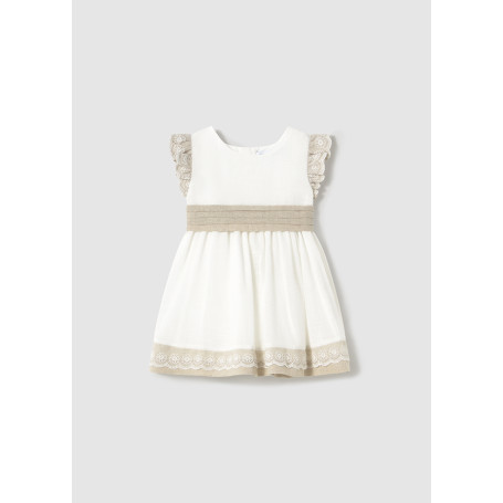 VESTITO COMBINATO LINO