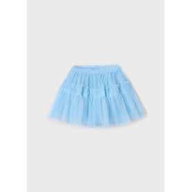 GONNA TULLE PLUMETIS