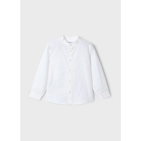 CAMICIA M/L C/COREANA LINO