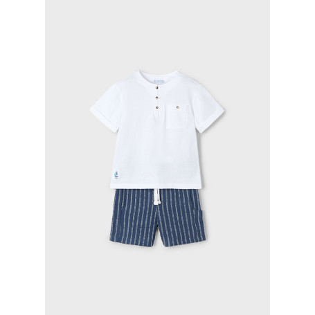 COMPLETO BERMUDA RIGHE