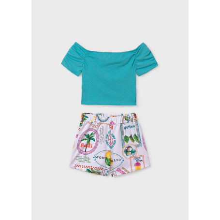 COMP SHORT STAMPATO