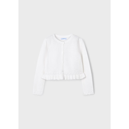 CARDIGAN MAGLIA TRECCIA