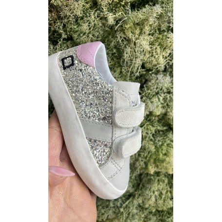 SCARPE DATE GLITTER PLATINUM