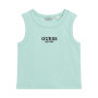 MAGLIERIA TAGLIATA  T-SHIRT SENZA MANICA