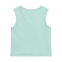 MAGLIERIA TAGLIATA  T-SHIRT SENZA MANICA