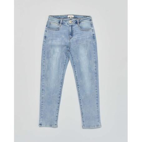 SKINNY IN DENIM TWIN SET