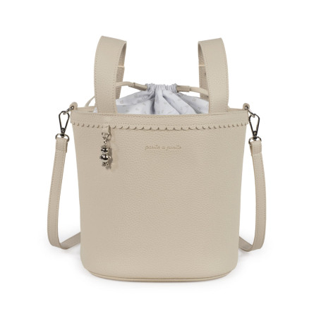BUCKET BAG ICON CREAM PASITO PASITO