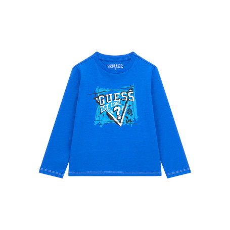 MAGLIERIA TAGLIATA  TSHIRT MANICA LUNGA