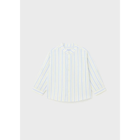 CAMICIA M/L LINO FANTASIA COR