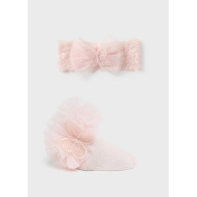 SET CALZINI CON CERCHIETTO