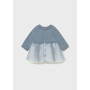 VESTITO TRICOT E TULLE MAYORAL