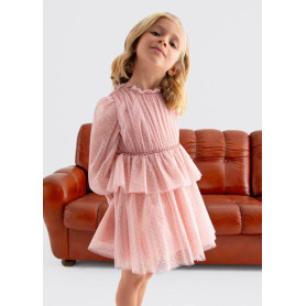 VESTITO TULLE GLITTER ABEL E LULA