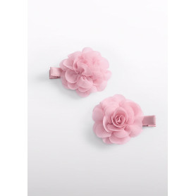 SET 2 FERMAGLI FIORI ABEL E LULA