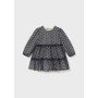 VESTITO TULLE FLOCCATO MAYORAL