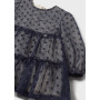 VESTITO TULLE FLOCCATO MAYORAL