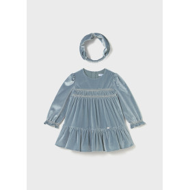VESTITO VELLUTO CON FASCIA MAYORAL