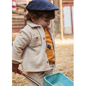 OVERSHIRT IN VELLUTO A COSTINE MAYORAL
