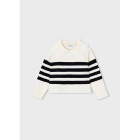 MAGLIONE RIGHE COLLO MAYORAL
