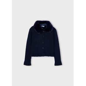 CARDIGAN CON PELLICCIOTTO MAYORAL