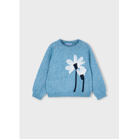 MAGLIONE FIORI APPLICAZIONE MAYORAL