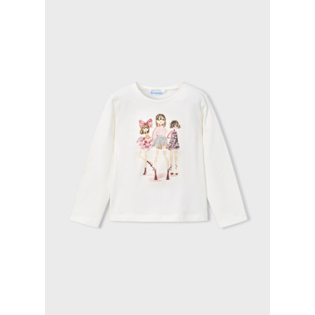 MAGLIETTA M/L BAMBOLINE MAYORAL