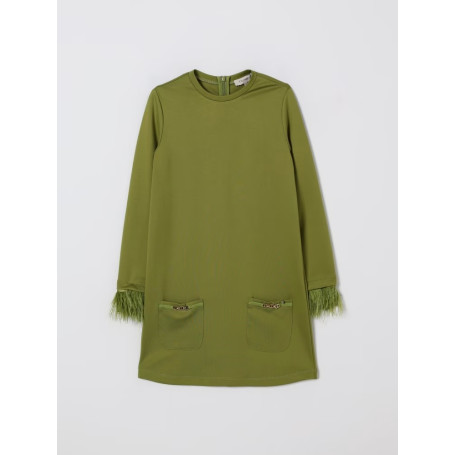 ABITO TWINSET CON PIUME