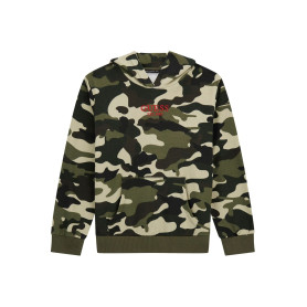 FELPA CAMOUFLAGE GUESS