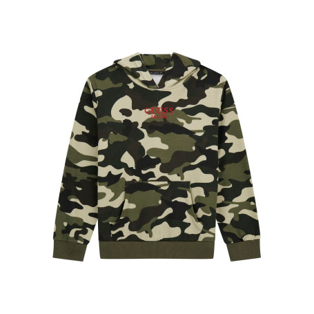 FELPA CAMOUFLAGE GUESS