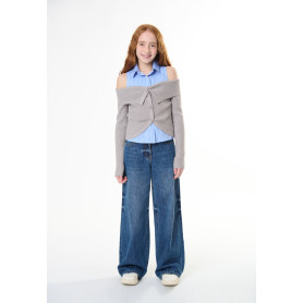 CARDIGAN CON CAMICIA MANILA GRACE