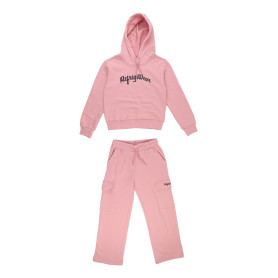 COMPLETO FELPA CON CAPPUCCIO E PANTALONE