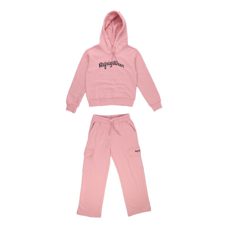 COMPLETO FELPA CON CAPPUCCIO E PANTALONE